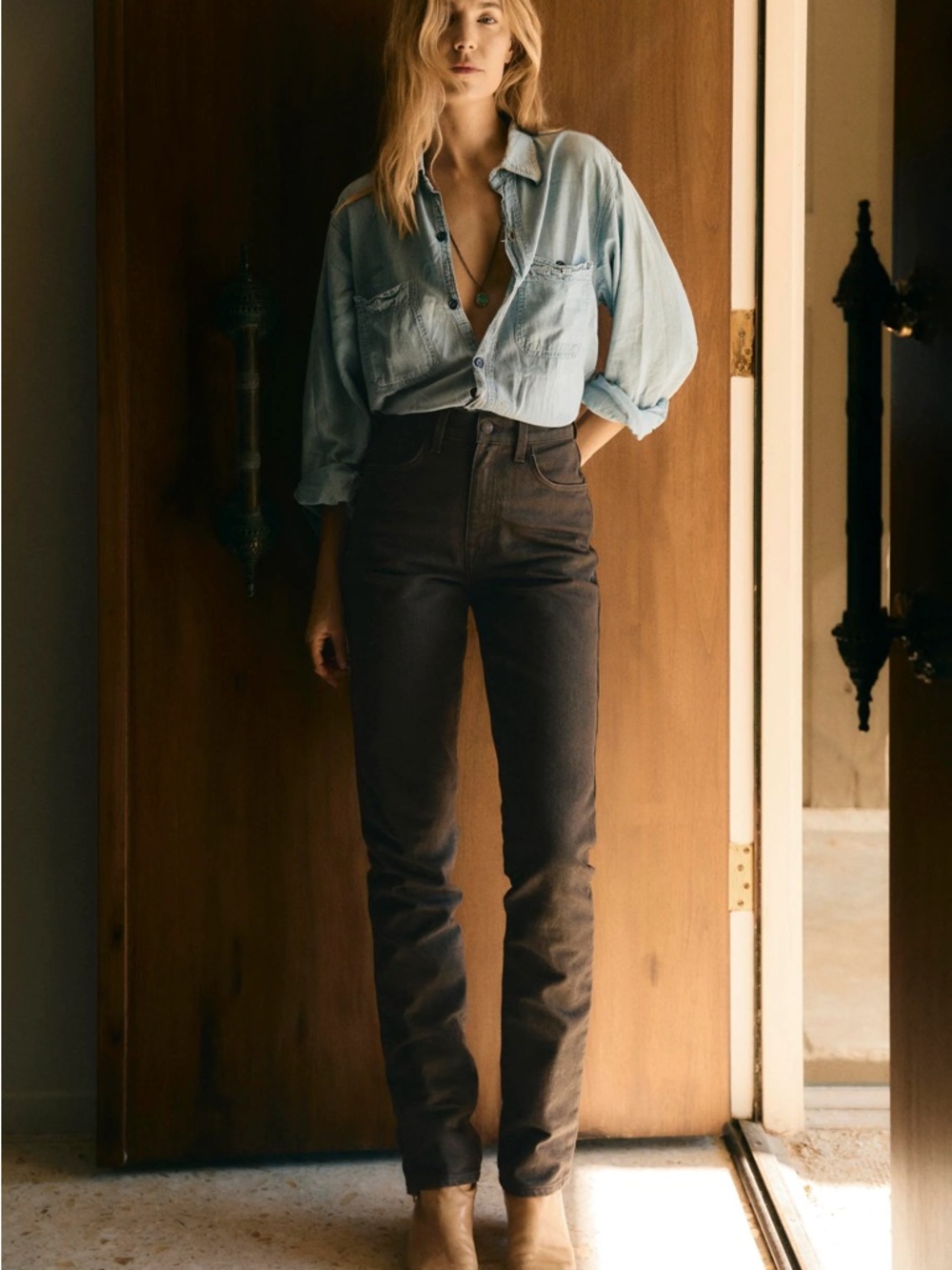 imogene + willie classic Elizabeth Jean, size 26 aged black